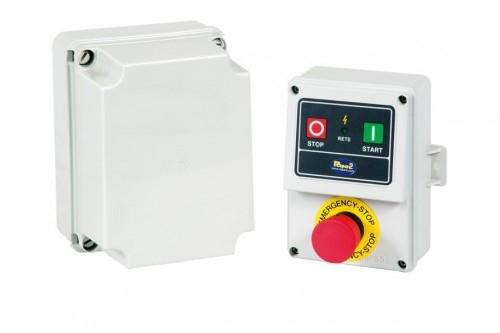 Repar2 -  Hätä-seis-kytkin matalajänniteohjauksella (mikrokytkinvalmius) - max. 7.5KW