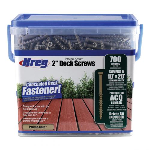 KREG - Terassiruuvi - Protec-Kote-  51mm 700kpl