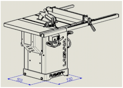 Laguna - Fusion 3 Table saw