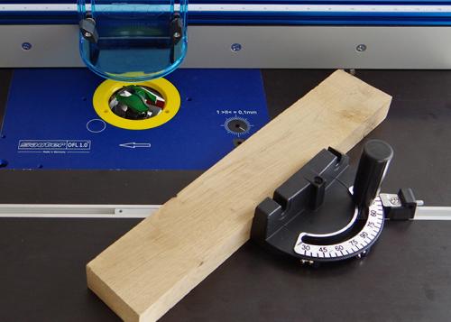 T-track profile rail anodised - 1500 mm