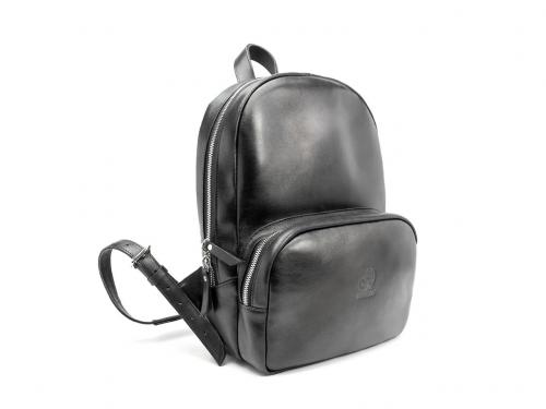Beavercraft - Serenity - Leather Backpack for Women, Black