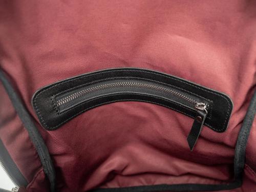 Beavercraft - Serenity - Leather Backpack for Women, Black