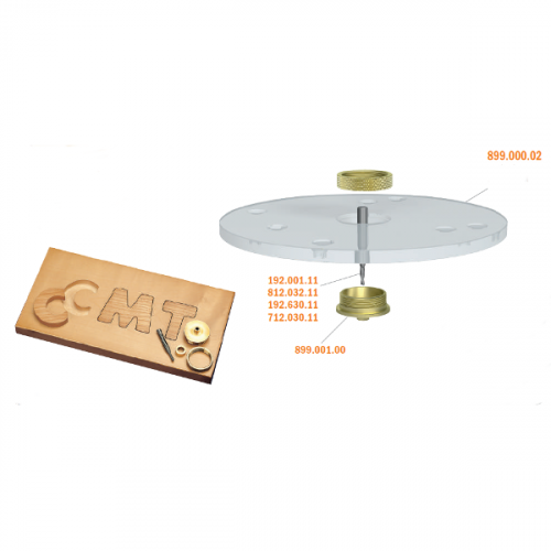 CMT - PRE-BORED ROUTER BASE CMT7E/8E (Ø32/Ø180X6mm) FOR INLAY KIT-TGA