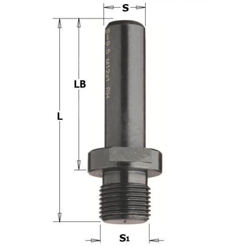 CMT - ARBOR M12X1 S=12 LB=40