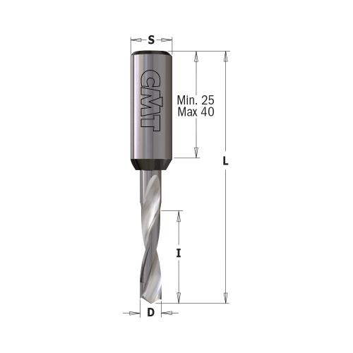 CMT - XTREME Tappipora SHW S=10X25 D=3X18X57.5 RH