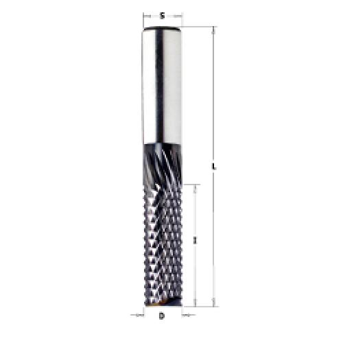 Kovametallijyrsinterä komposiiteille S=8 D=8x25x63 RH (END MILL)