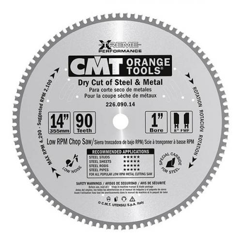 226.032.06H - CMT - DRY CUTTER SAW BLADE FOR FERROUS & PVC MATERIALS HW 150x1.6/1.2x20 Z32 FWF