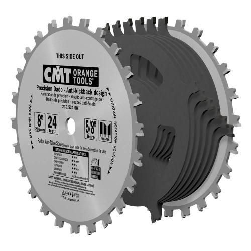 230.520.06 - CMT - PRECISION DADO SAW BLADE 6" HW D= 152x3,2x15,87 Z=20 FTG+ATB
