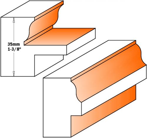 CMT - WINDOW SASH SET HW S=12 D=38-35