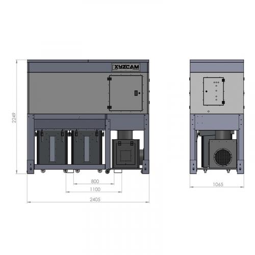 XYZCAM - Purunpoistojärjestelmä DC6500 - 7,5kW