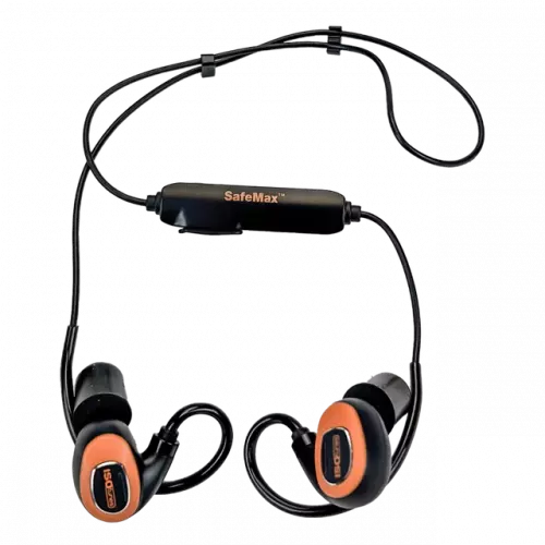 ISOtunes PRO 3.0 - Bluetooth 5.4 Nappikuulosuojaimet & kuulokkeet & hands free - Oranssi EN352-2