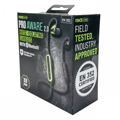 ISOtunes - Pro Aware - Aktiivikuulosuojaimet Bluetoothilla - EN352