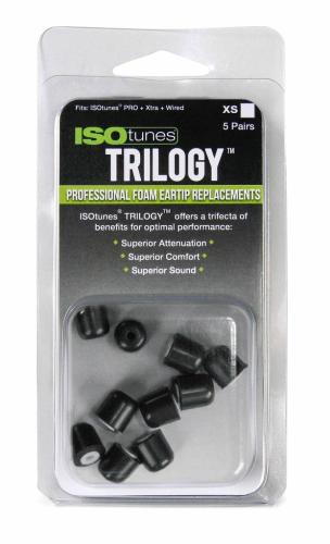 ISOtunes Pro / Xtra Foam Replacement Eartips (5 pair pack) - Extra Small
