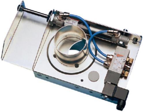 Nordfab - Automatic damper SBBB QF Ø80 mm - pneumatic, 230 V - galvanised steel