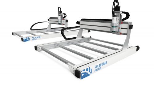 Polar Bear - PRO1512 CNC-Kone - Puolen levyn koko