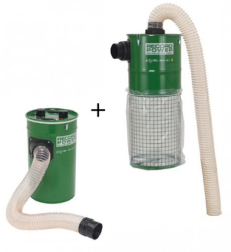 Record - CamVac 55L 2kW Puruimuri + Defender 150L pakettitarjous