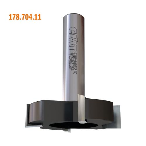 SPOILBOARD SURFACING CUTTER HW S=6.35 D=25.4x6.35x41 RH