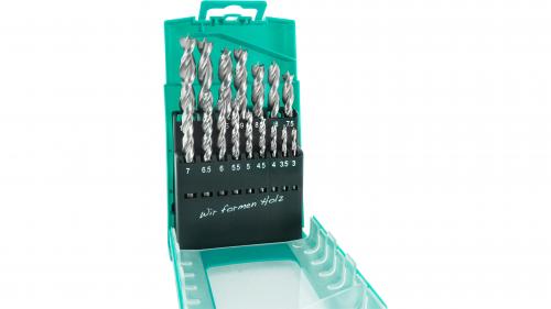 Wood Drill Set PLUS with deep hole spiral 16 pcs.