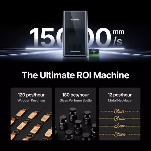 xTool - F2 Ultra - MOPA-laser 60W+40W - Pelkkä laser - Luokka 4 - vain ammattikäyttöön