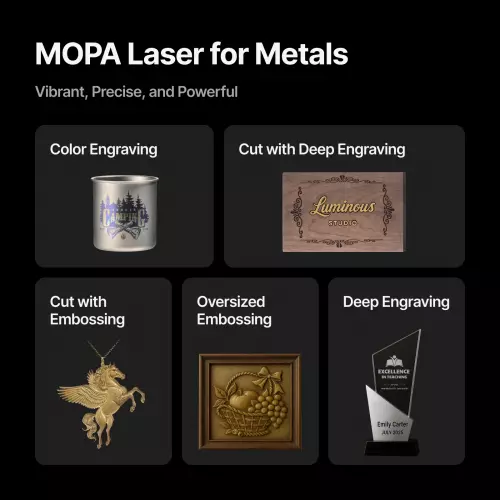 xTool - F2 Ultra - MOPA-laser 60W+40W - Pelkkä laser - Luokka 4 - vain ammattikäyttöön
