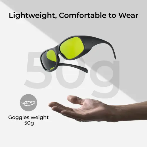 xTool - Laserskyddsglasögon för våglängderna 316–460 nm, 630–670 nm & 800–1080 nm