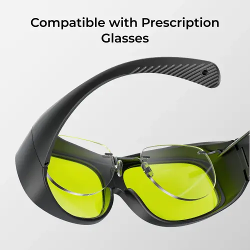 xTool - Laserskyddsglasögon för våglängderna 316–460 nm, 630–670 nm & 800–1080 nm