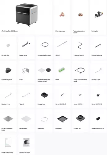 xTool - MetalFab 1200W - All-in-one Bundle