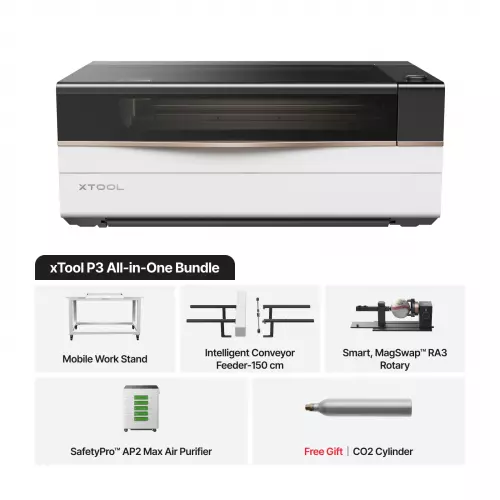 xTool - P3 All-in-One Bundle - Endast för professionellt bruk