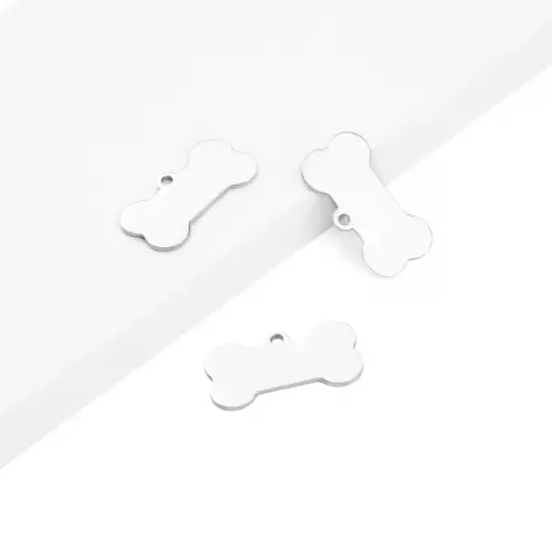 xTool - Bone Stainless Steel Tag for Laser Engraving (10 pcs)