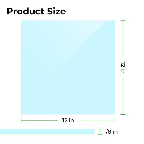 xTool - 3 mm pastelliakryylilevy, sininen (3 kpl)