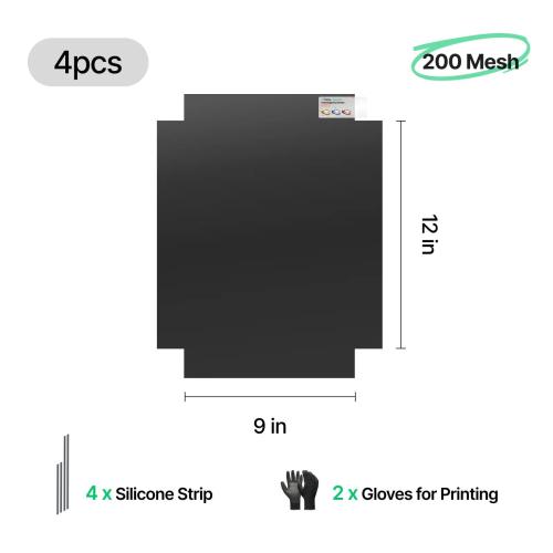 xTool - 200 Mesh Polyester Fast-Engrave Screen, 22,9 × 30,5 cm (4 pcs)