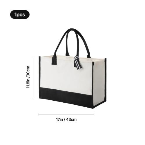 xTool - kaiverrettava kangaskassi, olkakassi, White and Black (Canvas) (1 kpl)