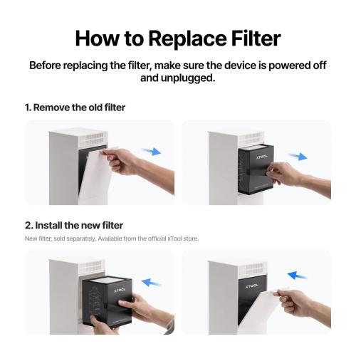 xTool - F2 Air Purifier Go - backpack air purifier