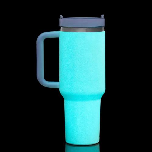 xTool - jälkiloistava ruostumaton teräsmuki, kermanvalkoinen–kulta, 40 oz (1183 ml)