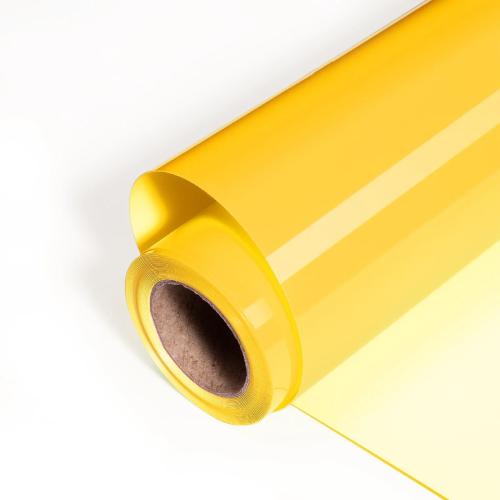 xTool - laserturvallinen 3D-kohosiirtokalvo, keltainen, 25 × 366 cm