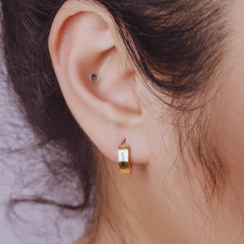 xTool - Stainless Steel Earrings, Hoop (6 pcs)