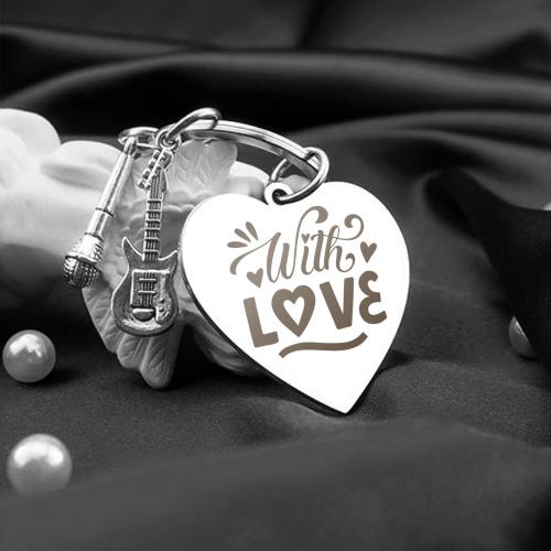 xTool - Stainless Steel Heart Keychain (10 pcs)