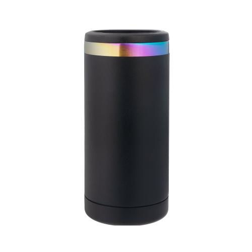 xTool - ruostumaton teräksinen tölkkijäähdytin, pinkki–kulta, 12 oz (355 ml)