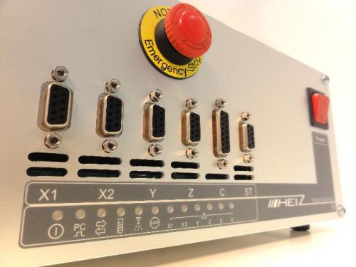 Tillval till maskin: CNC-Step - Zero-4 - 4-axlig styrenhet / styrelektronik (inkl. KinetiC-NC-licens) - High-Z / AceroDURO