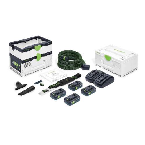 Festool - Cordless mobile dust extractor CLEANTEC CTLC SYS HPC 4,0 I-Plus