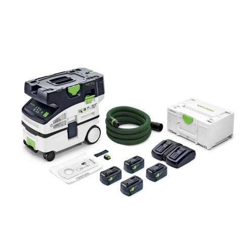 Festool - Batteridriven Dammsugare CLEANTEC CTLC MINI I-Plus