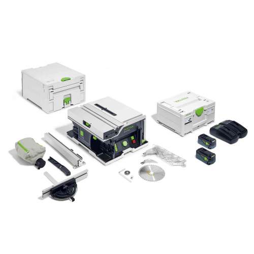 Festool - Akkupöytäsaha CSC SYS 50 EBI-Plus
