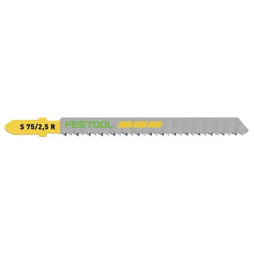 Festool - Jigsaw blade S 75/2,5 R/5 WOOD FINE CUT