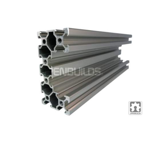 Alumiiniprofiili - C-profiili - kirkas anodisoitu - 80x40mm | 1500mm - C-Beam
