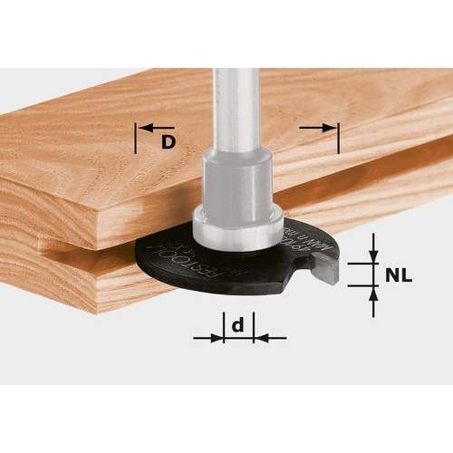 Festool - Reunaurajyrsinterä HW D40x2